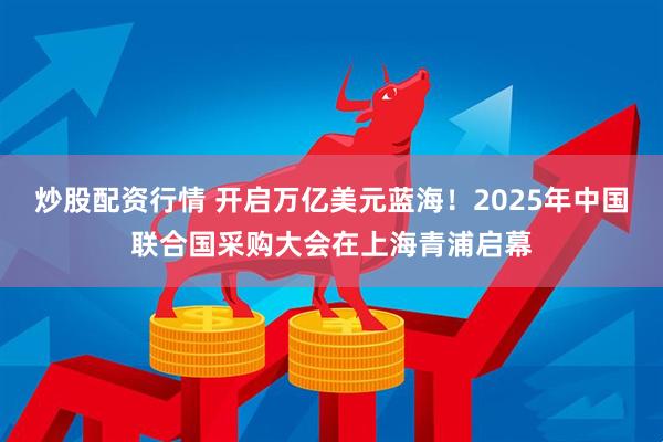 炒股配资行情 开启万亿美元蓝海！2025年中国联合国采购大会在上海青浦启幕